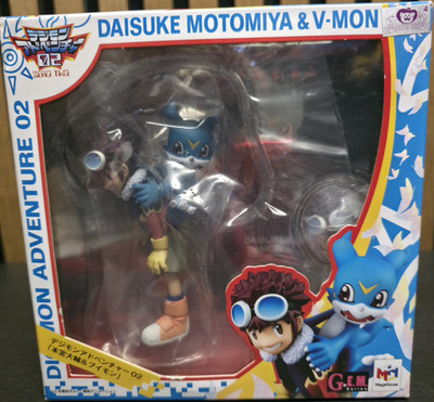 MegaHouse G.E.M. Digimon Daisuke Motomiya & V-Mon Action-Figur