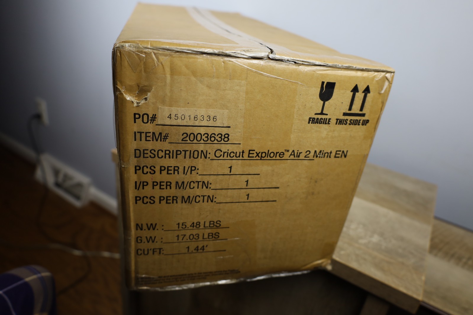 Cricut Explore Air 2 Machine Peacock Smart Cutting Machine DIY Homecraft NIB