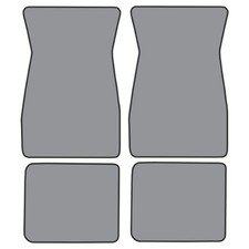 Floor Mats For 1964-1968 Ford Mustang Fm18 Fm18r Loop 4pc