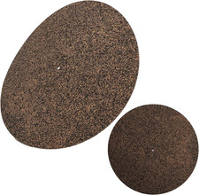Cork  Rubber Turntable Platter Mat, Non Slip Anti Static Cork 12in Record Ma...