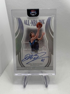 2024-25 Panini Flawless Dirk Nowitzki on card Auto /25 ALL NBA INK - Silver MVP