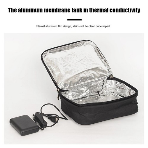 USB Bank Essen Heizung Lunch Box Wasserdichte Picknick Essen WäRmer Contai3176 - Bild 5 von 9