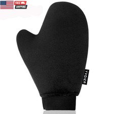 Self Tanning Mitt Applicator - Elastic Wrist Tan Mitt Applicator Microfibre Tann