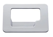 Chrome Glove Box Latch Trim. Compatible with Kenworth Compatible with Peterbilt