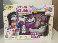 Crayola Scribble Scrubbies Glam Pack 4 Pets