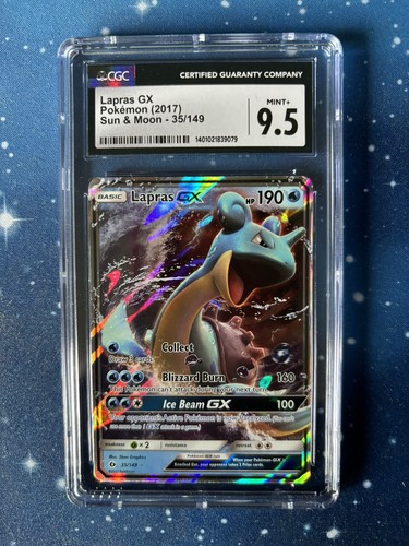Lapras-GX graded CGC 9.5 for sale on eBay