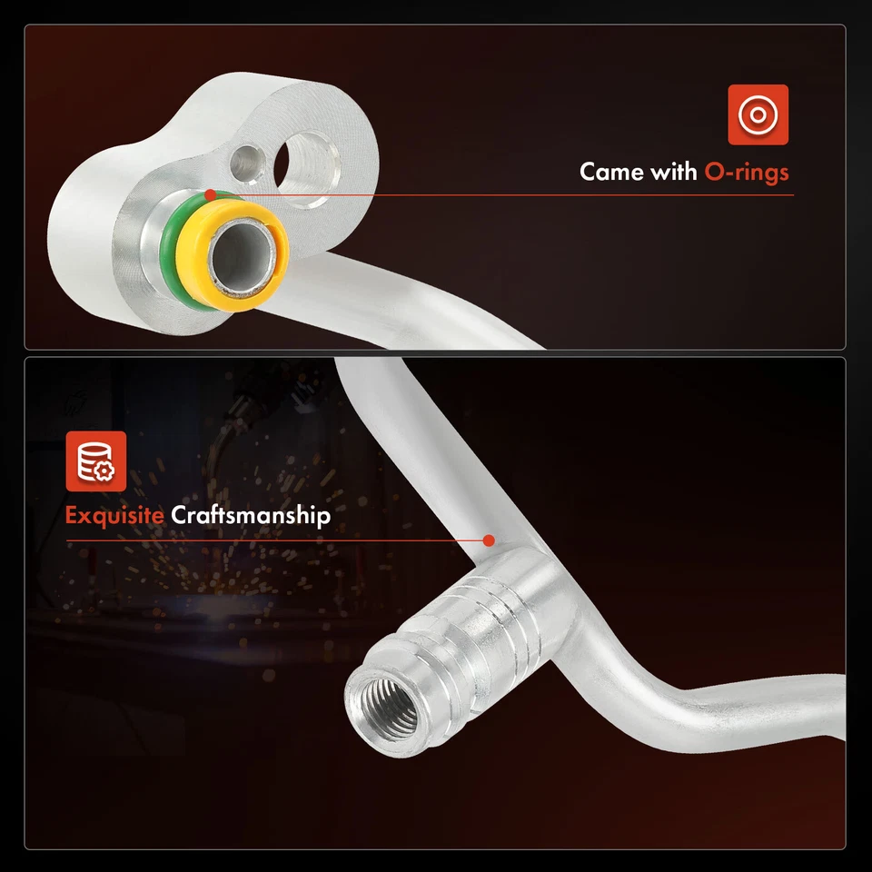 Línea de líquido refrigerante aire acondicionado para BMW 325i 325xi 2006 328i 2007-2013 328i xDrive Foto 3 de 4