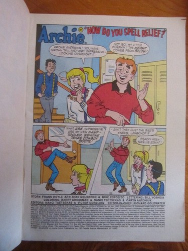 THE ARCHIE DIGEST LIBRARY ARCHIE ANDREWS DIGEST NO. 84 * GREAT * MUST SEE *** - Picture 3 of 3