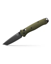 Benchmade 537GY-1 Bailout Woodland Green Aluminum 3.38" Folding Pocket Knife