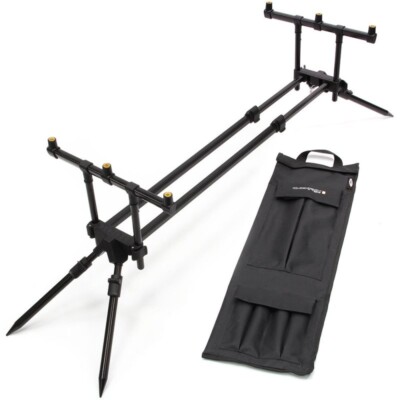 Rod Pod Deluxe NGT MK 2 Aluminium  3 er Ruten voll verstellbar mit Tasche