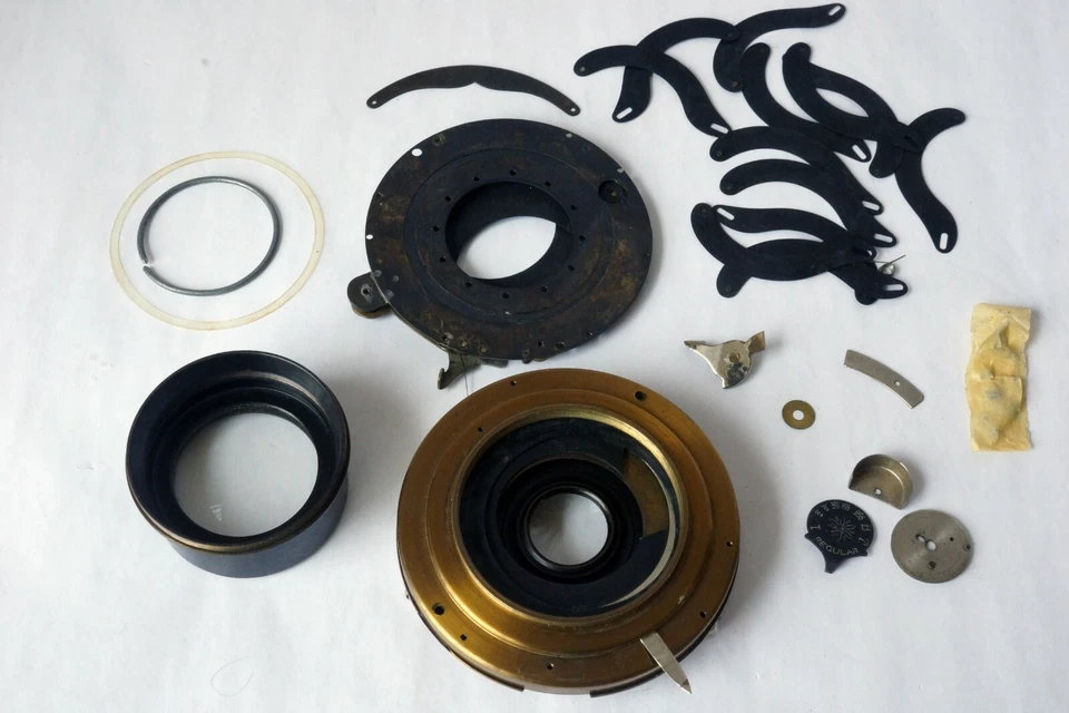 Lente Gundlach-Manhattan Optical Co 6 1/2x8 1/2 con obturador regular Wollensak 1910 Foto 2 de 4