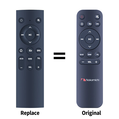 NAM3510-M7 Remote Control For Nakamichi Car Bluetooth Audio Stereo