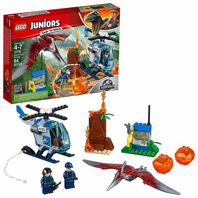 LEGO Juniors/4+ Jurassic World Pteranodon Escape 10756 Building Kit (84  Piece)