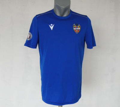 Levante UD Training Jersey Macron Blue Shirt Size M Football
