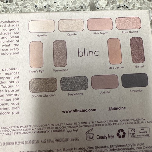 Paleta de sombras de ojos BLINC The Rare Gem 12 tonos TAMAÑO COMPLETO; NUEVA CAJA SELLADA $69,95 - Imagen 22 de 24