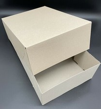 Aufrichtschachtel A4 Schachtel 25 Stück Boden u Deckel Karton Schulsachen lagern