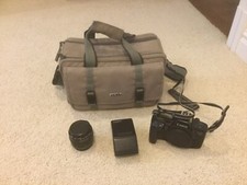 Bundle- Canon EOS 650 35mm SLR Film Camera,Canon EOS50mm Lens,Canon 300EZ Speedl