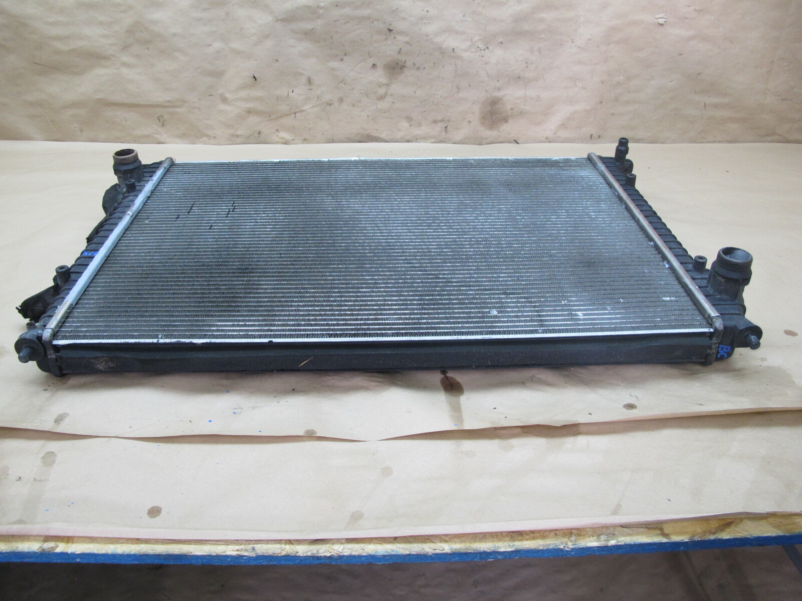 03-10 BENTLEY CONTINENTAL GTC GT FLYING SPUR 6.0L ENGINE RADIATOR UNIT