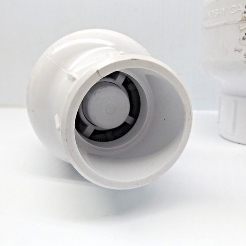 (1) Nds 1011–12 Flo Control 1-1/4″ PVC Spring Check Valve - Picture 2 of 3