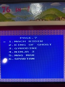 Famicom NES Game Super 76in1 TSANG HAI Good Games