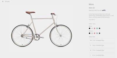 Brand new Tokyobike Mono, size M/57cm, local pick up Brand new Tokyobike Mono, size M/57cm, local pick up