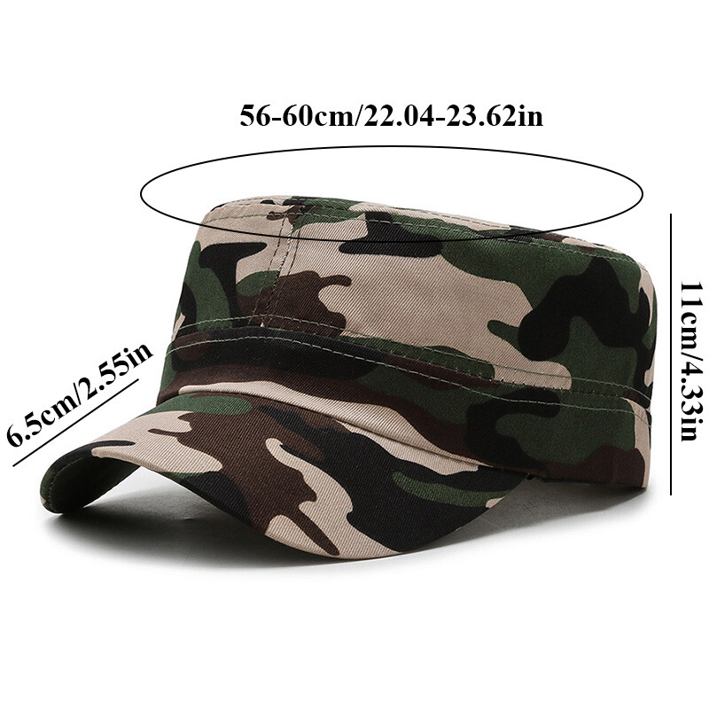 APL Berretto Uomo Esercito Cappello Cadetto Pattuglia Militare Baseball Estivo Mimetico 