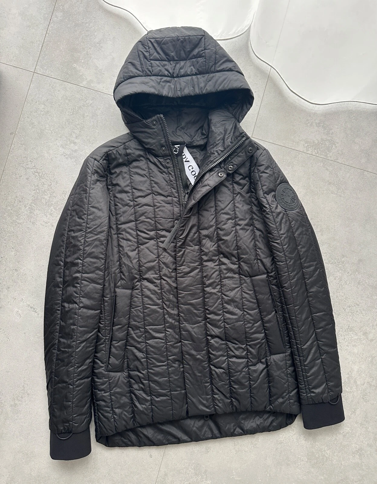 Giacca Uomo CANADA GOOSE Viedma Puffer Foderata Reversibile Etichetta Nera RARA Taglia M