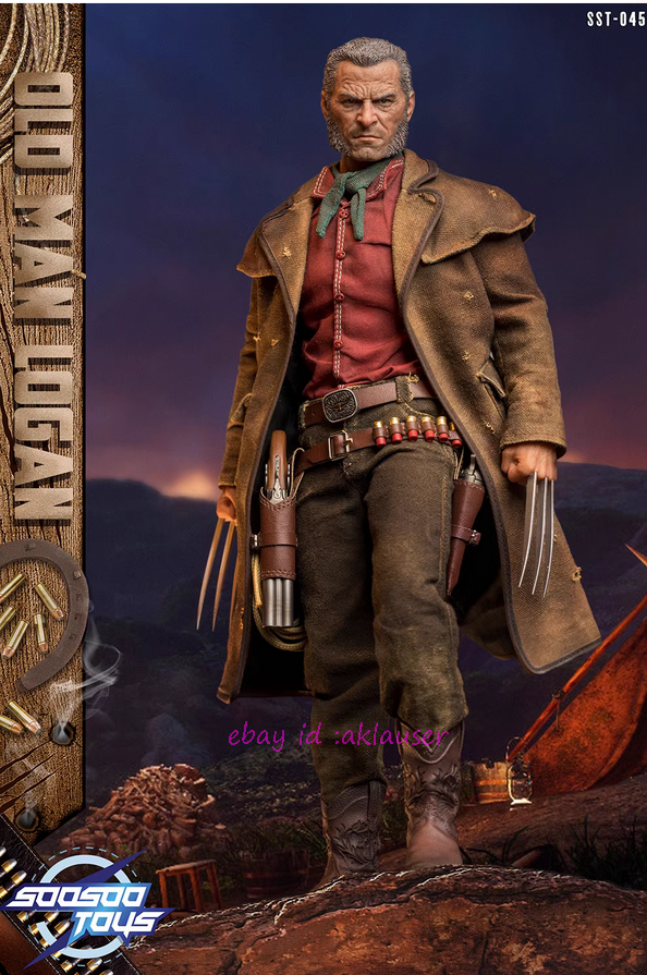 Soosootoys 1/6 Sst-045 Marvel Wolverine Old Man Logan Action Soosootoys 1/6 Sst-045 Marvel Wolverine Old Man Logan Action