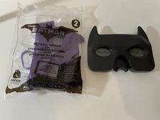 2017 McDonald's The Lego Batman Movie BatGirl NIP & BatMan Viewers Lot of 2