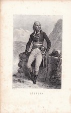 Jean-Baptiste Jourdan Limoges Napoleon Bonaparte First Empire Lithograph