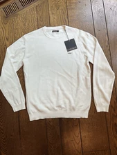 Napapijri Barensee Knit Jumper White / Cream New XL With Tags