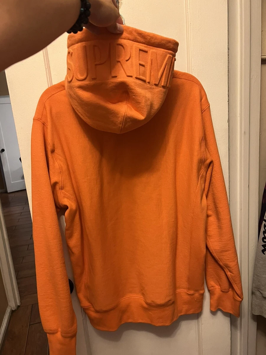 Bright top orange sweatshirt