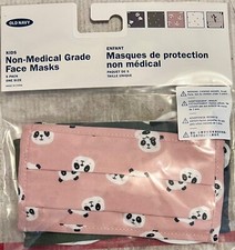 OLD NAVY 5 Pack Adjustable KIDS SIZE Face Masks BRAND NEW 100 Cotton