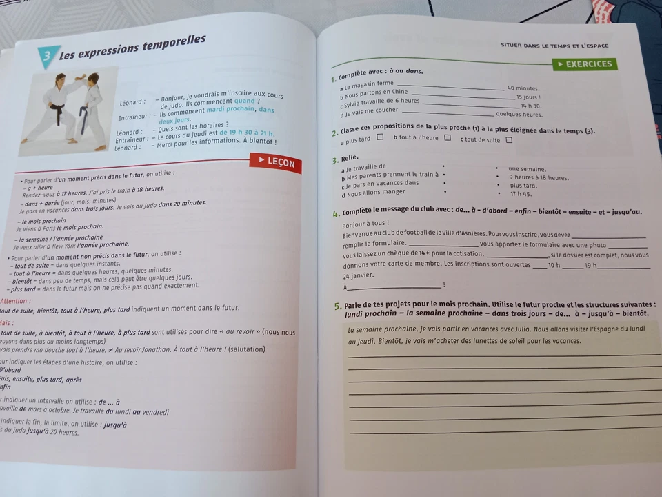 Experience 3. Libro, ejercicios y gramatica Libros de francés de 3 eso - Imagen 3 de 4