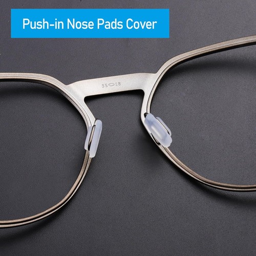 6 Pairs White Nosepads Nosepiece Replacement for Costa Del Mar Peli 06S4002 - Foto 4 di 7