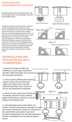 220V Auto Schlüsselkopiermaschine Schlüsselvervielfältiger Schlüsselfräse - Bild 9 von 10