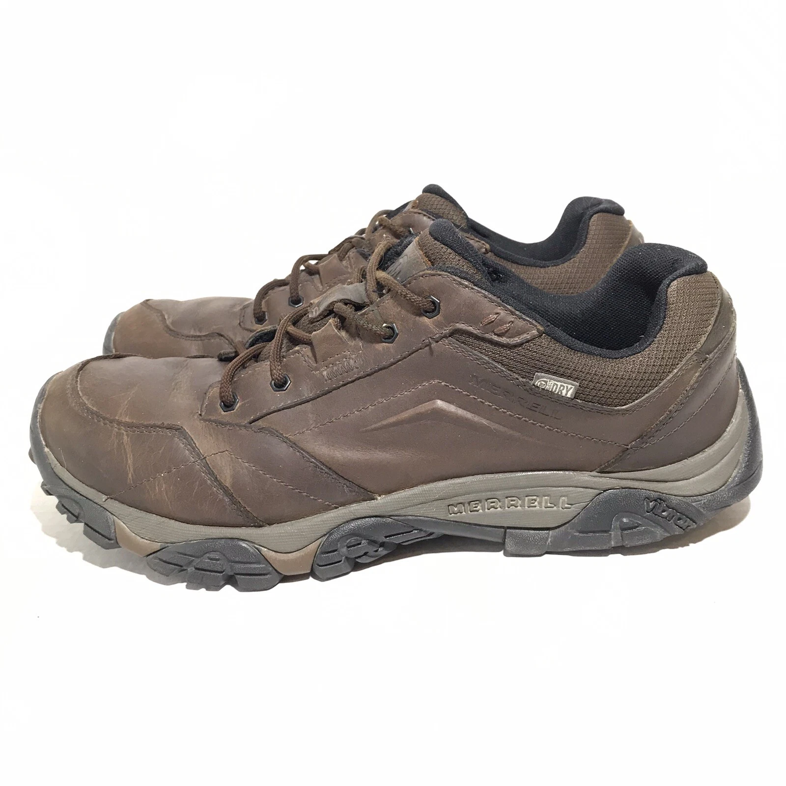merrell moab adventure lace hiking leather shoes