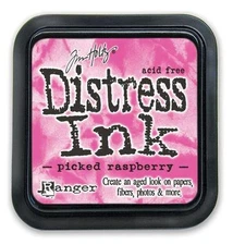 Tim Holtz DISTRESS INK PAD Acid Free Picked Raspberry TIM34995