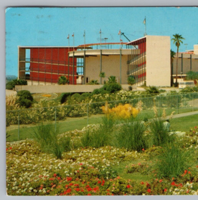 1963 Oceanarium, Marineland of the Pacific, Palos Verdes, CA VTG Postcard Posted