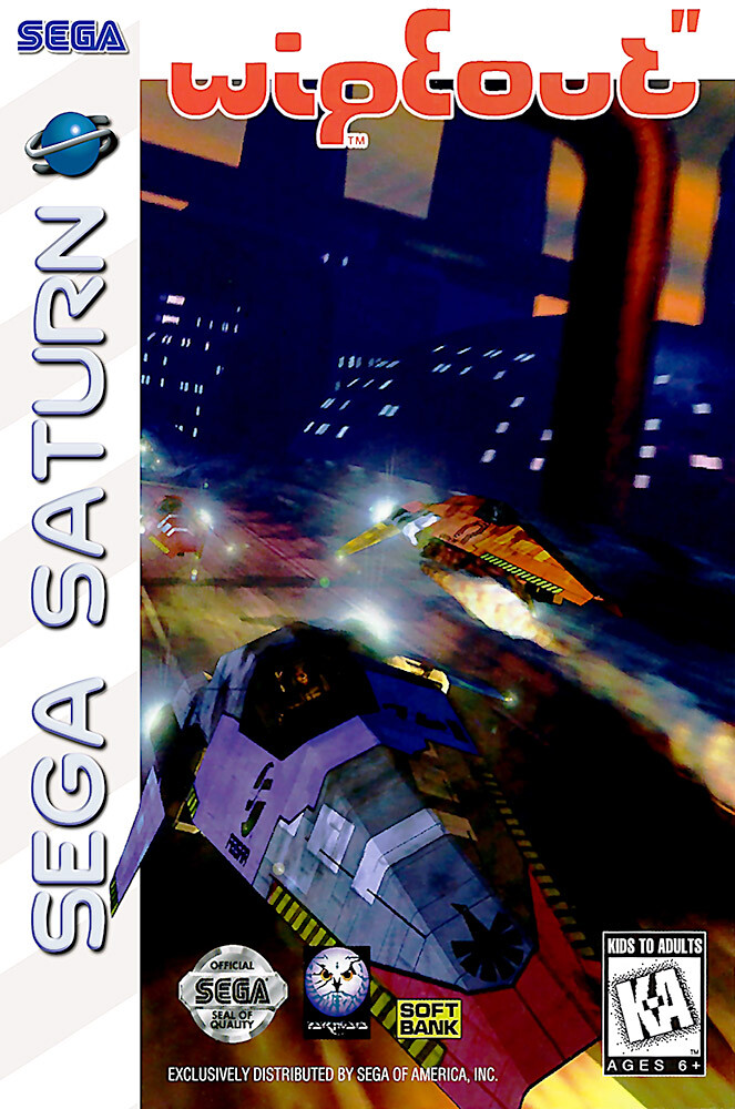 Wipeout Sega Saturn BOX ART Premium POSTER MADE IN USA - SAT077 | eBay
