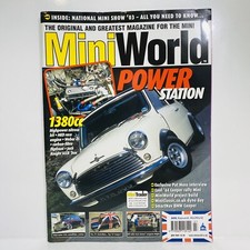 MiniWorld Magazine July 2003 Power Station 1380cc Nitrous Weber 45 Mini Feature