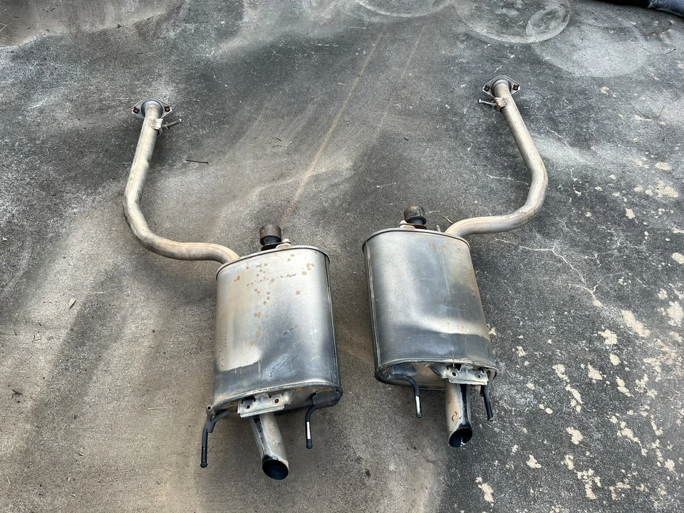 LEXUS GS350 GS450H MUFFLER BARREL EXHAUST PIPE CAT BACK 2013-2020 OEM LEFT RIGHT - Image 2 of 4