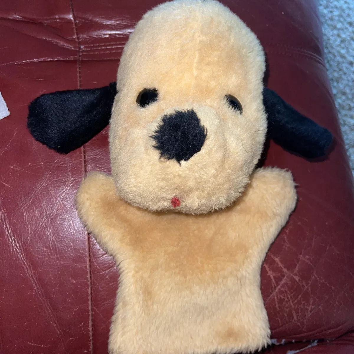 Vintage 11 Henry Dog Puppy Animal Fair Stuffed Animal Plush Puppet Toy