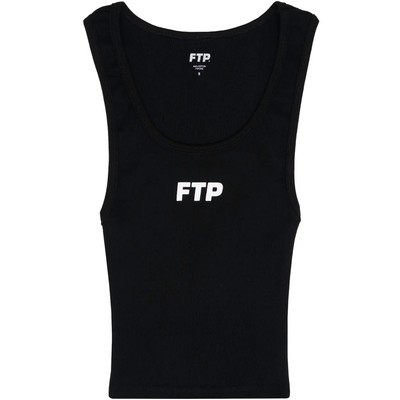 **SOLD OUT** FTP LOGO CROP TANK TOP BLACK TEE SUPREME ANTI SOCIAL CLUB STUSSY S