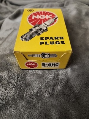 NGK Motorcycle Spark Plug B8HC Box Of Ten  Vintage Kawasaki Samurai