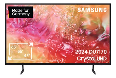 SAMSUNG GU55DU7170U LED TV (Flat, 55 Zoll / 138 cm, UHD 4K, SMART TV, Tizen)
