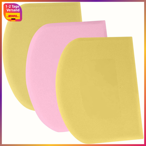 Teigschaber Teigkarte Kunststoff Bpa-Frei Flexibel 10,6 X 6,7 Zoll BackzubehöR-image