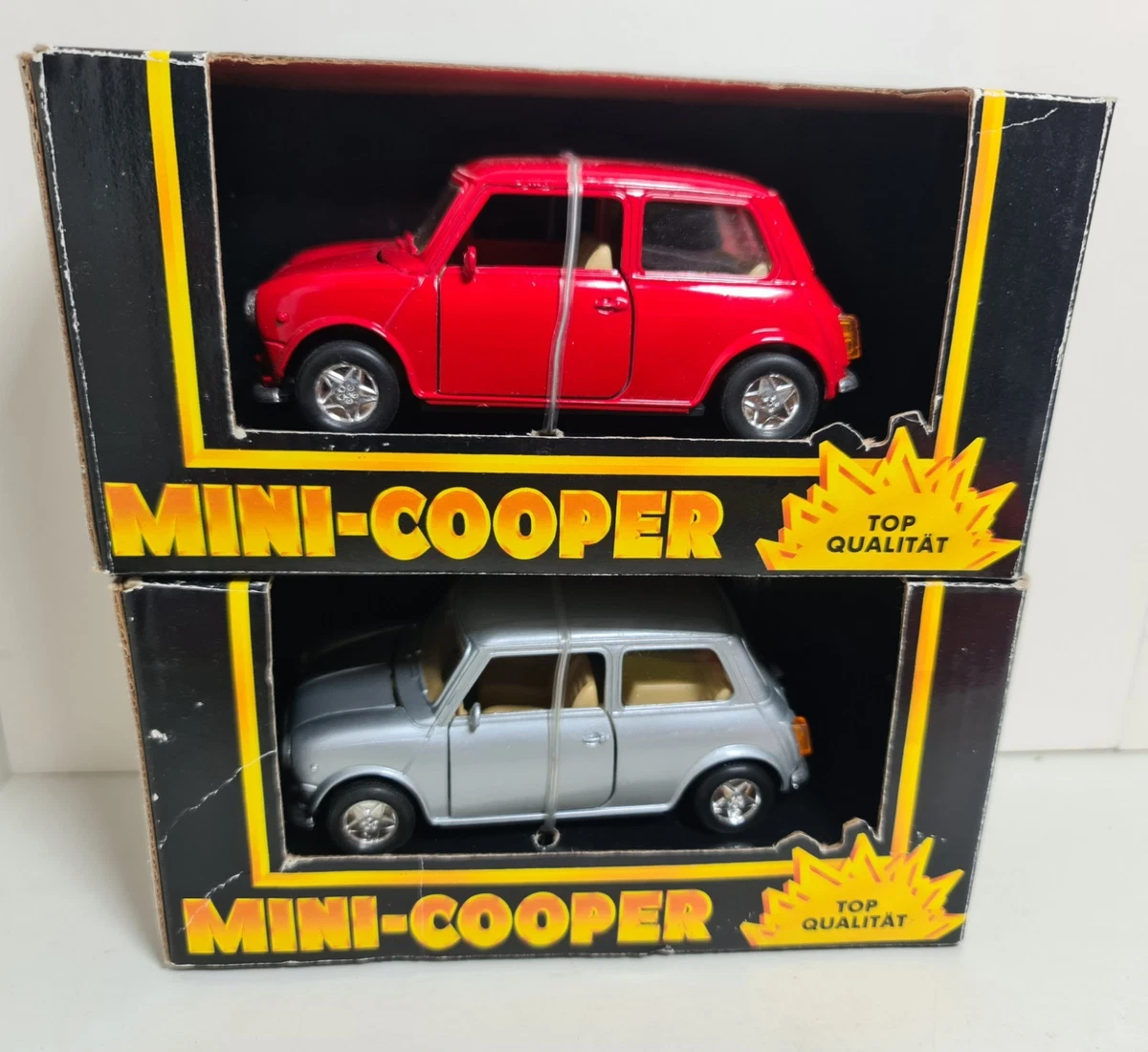 Mini Cooper Plastic Vintage Manufacture Diecast Cars, Trucks
