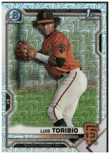 2021 Bowman Chrome #BCP-228 Luis Toribio Prospects Mojo Refractor