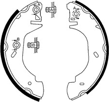 ATE Bremsbackensatz Hinten Rechts Links für FORD Transit Tourneo